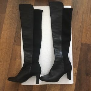Stuart Weitzman knee high stretch boots